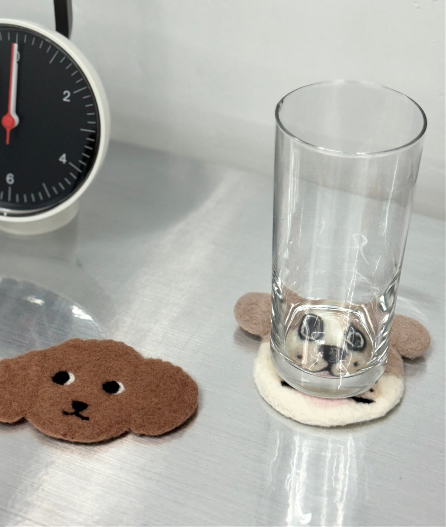 Felted Dog Coaster Class