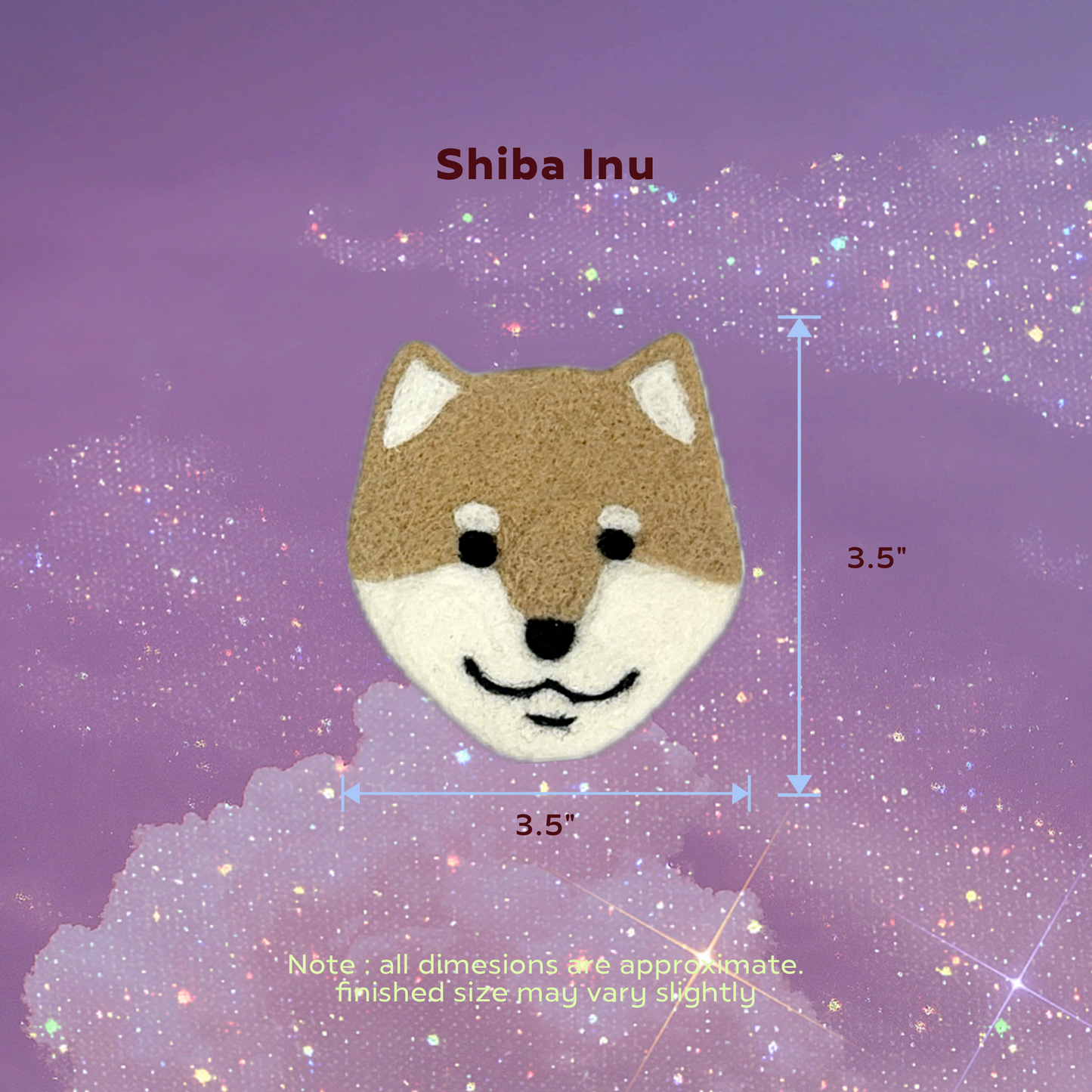 Felted Dog Coaster Class