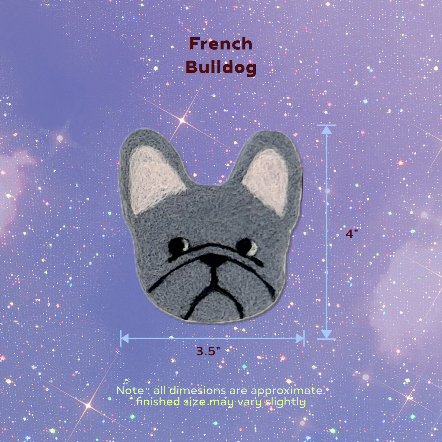 Felted Dog Coaster Class