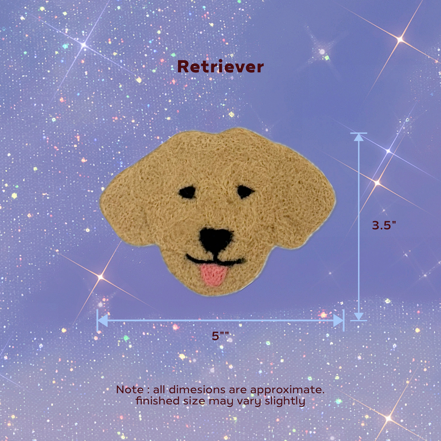 Felted Dog Coaster Class