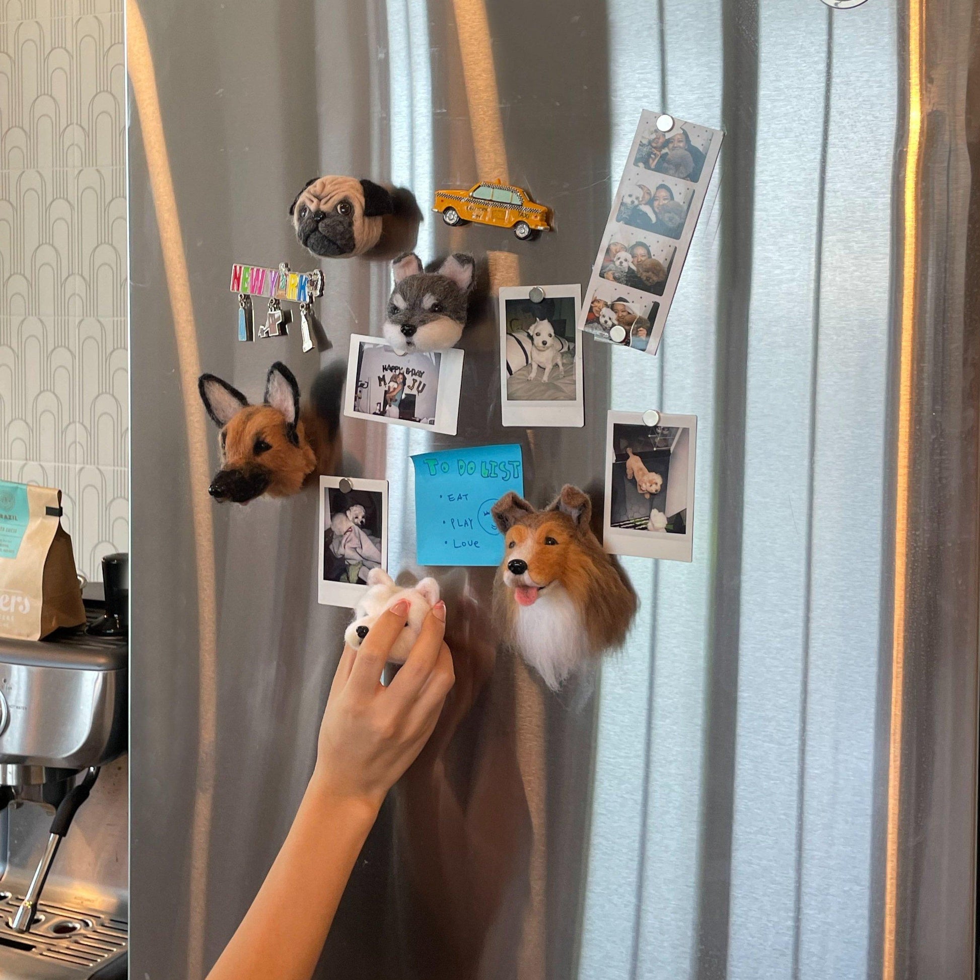 custom  pet refrigerator magnets dog magnets